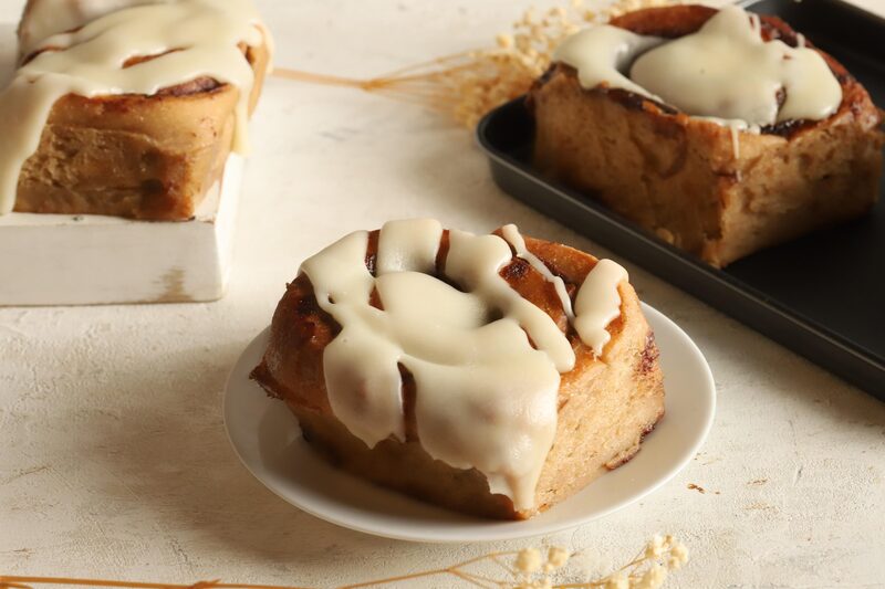 Sensible Edibles gluten-free cinnamon roll