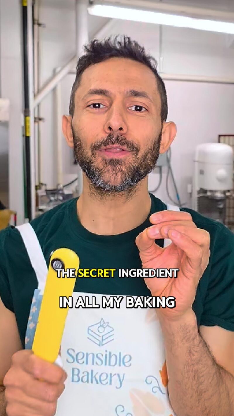 Baking with vinegar